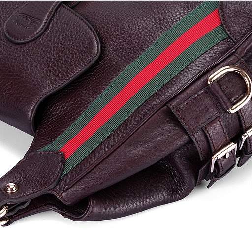 1:1 Gucci 247599 Gucci Heritage Medium Shoulder Bags-Coffee Leather